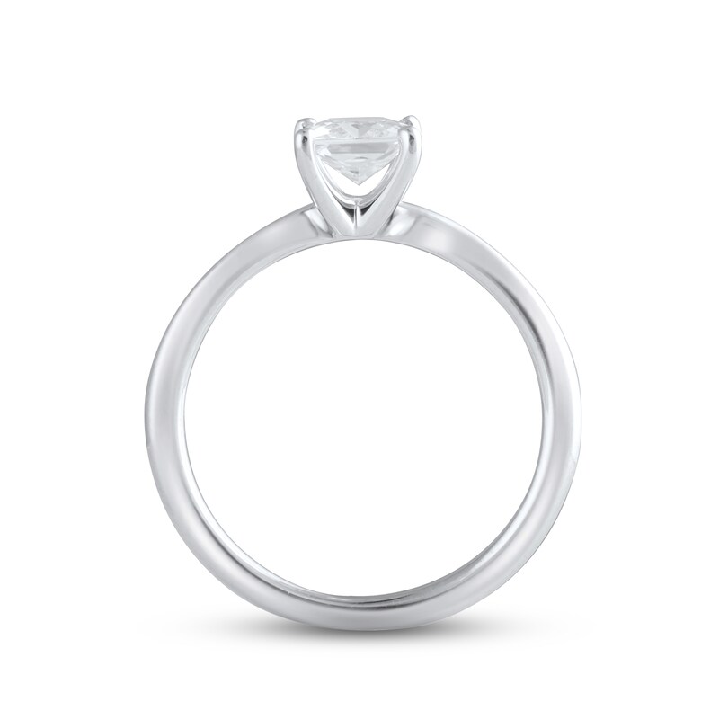 Lab-Created Diamonds by KAY Solitaire Ring 1 ct tw Princess-cut 14K White Gold (F/VS2)