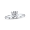 Thumbnail Image 0 of Lab-Created Diamonds by KAY Solitaire Ring 1-1/2 ct tw Round-cut 14K White Gold (F/VS2)