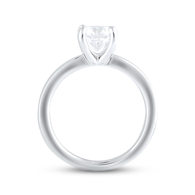 Main Image 3 of Adore Lab-Grown Diamonds Solitaire Ring 1-1/2 ct tw Round-cut 14K White Gold (F/VS2)