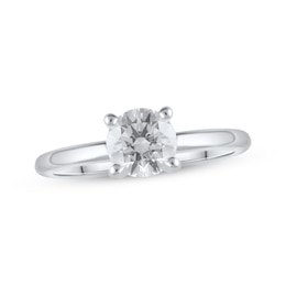 Adore Lab-Grown Diamonds Solitaire Ring 1 ct tw Round-cut 14K White Gold (F/VS2)
