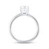 Thumbnail Image 3 of Adore Lab-Grown Diamonds Solitaire Ring 1 ct tw Round-cut 14K White Gold (F/VS2)