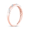 Thumbnail Image 2 of Lab-Grown Diamonds Anniversary Band 1/15 ct tw 10K Rose Gold