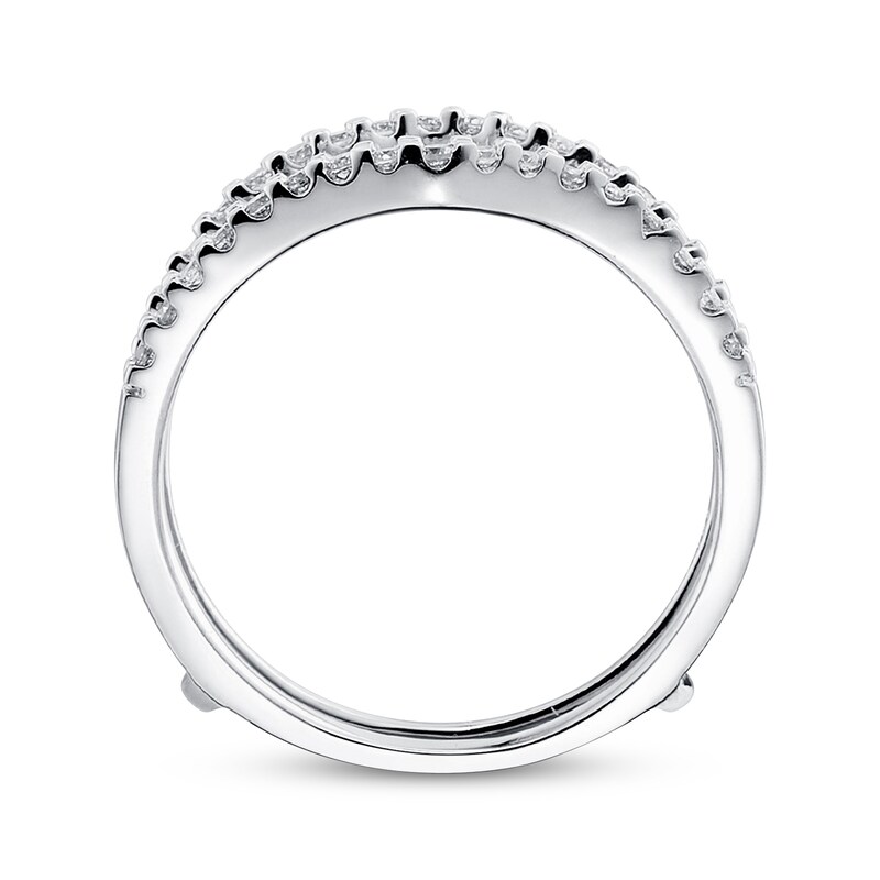 Main Image 2 of Adore Diamond Enhancer Ring 1/4 ct tw Round-cut 14K White Gold