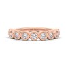 Thumbnail Image 3 of THE LEO First Light Diamond Bezel Anniversary Ring 3/4 ct tw 14K Rose Gold