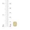 Thumbnail Image 4 of Men's Diamond Sunray Cross Stud Earrings 1/4 ct tw 10K Yellow Gold