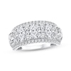 Thumbnail Image 1 of Adore Lab-Grown Diamonds Oval-Cut Anniversary Ring 3 ct tw 14K White Gold