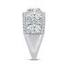 Thumbnail Image 2 of Adore Lab-Grown Diamonds Oval-Cut Anniversary Ring 3 ct tw 14K White Gold