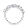 Thumbnail Image 3 of Adore Lab-Grown Diamonds Oval-Cut Anniversary Ring 3 ct tw 14K White Gold
