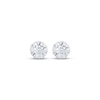 Thumbnail Image 2 of Round-Cut Diamond Solitaire Stud Earrings 1/8 ct tw Sterling Silver (J/I3)