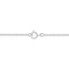 Thumbnail Image 2 of Diamond Mountain Necklace 1/20 ct tw Sterling Silver 18"