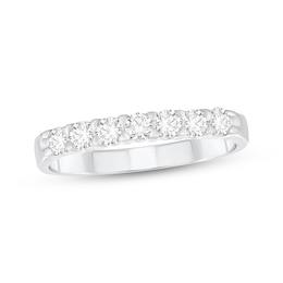 Adore Diamond Seven-Stone Anniversary Ring 3/8 ct tw 14K White Gold