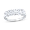 Thumbnail Image 1 of Adore Lab-Grown Diamonds Oval-Cut Five-Stone Anniversary Ring 2 ct tw 14K White Gold