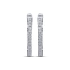 Thumbnail Image 2 of Adore Heirloom Certified Diamond Inside-Out Hoop Earrings 1/2 ct tw Platinum