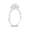 Thumbnail Image 2 of Adore Round-Cut Diamond Three-Stone Engagement Ring 1 ct tw 14K White Gold