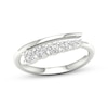 Thumbnail Image 1 of KAY Lab-Grown Diamonds Bypass Fashion Ring 3/8 ct tw 10K White Gold