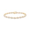 Thumbnail Image 1 of Adore Heirloom Certified Diamond Link Bracelet 1-1/2 ct tw 18K Yellow Gold 7"