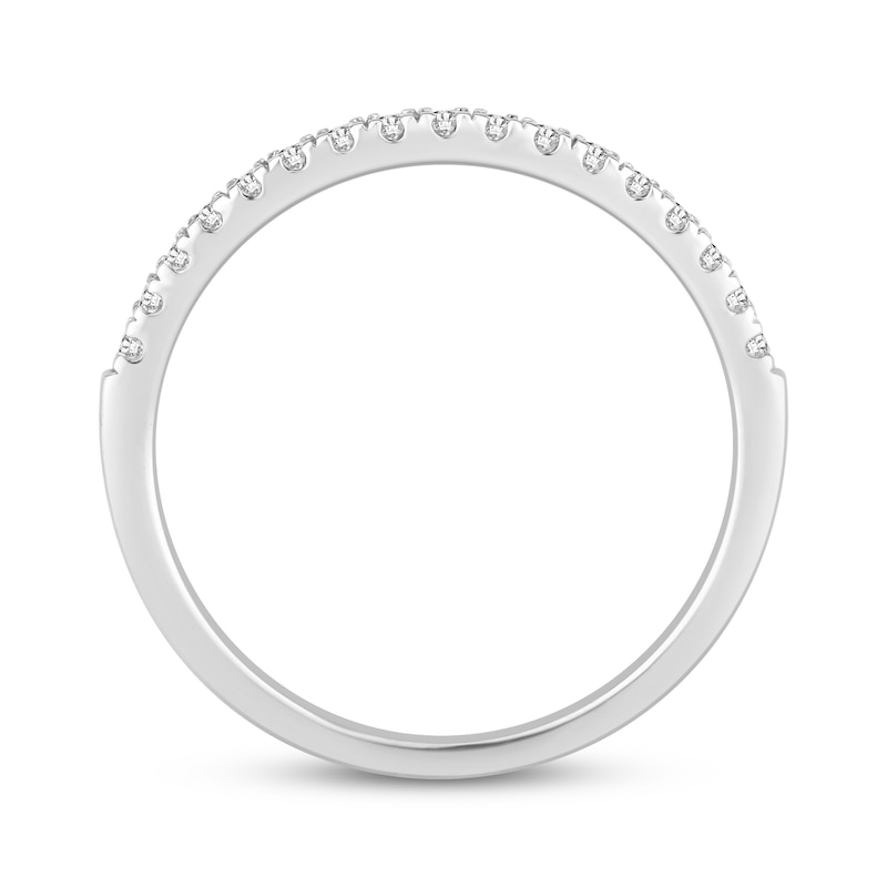 Main Image 9 of Adore Pear-Shaped Diamond Halo Bridal Set 1 ct tw 10K White Gold