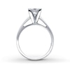 Thumbnail Image 2 of THE LEO Diamond Solitaire 1-1/2 ct Princess-cut 14K White Gold Ring