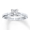 Thumbnail Image 0 of THE LEO Diamond 3/4 ct Princess-cut Ring 14K White Gold