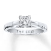 Thumbnail Image 1 of THE LEO Diamond 3/4 ct Princess-cut Ring 14K White Gold