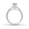 Thumbnail Image 2 of THE LEO Diamond 3/4 ct Princess-cut Ring 14K White Gold