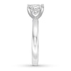 Thumbnail Image 3 of Certified Diamond Solitaire 1-1/2 ct Princess 14K White Gold (I/SI2)