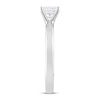 THE LEO Diamond Artisan Ring 3/4 Carat Princess-cut 14K White Gold