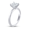 THE LEO Artisan Diamond Solitaire Engagement Ring 1-1/2 ct tw Princess-cut 14K White Gold