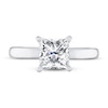 Thumbnail Image 2 of THE LEO Artisan Diamond Solitaire Engagement Ring 2 ct tw Princess-cut 14K White Gold
