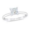 Thumbnail Image 1 of THE LEO First Light Diamond Princess-Cut Solitaire Engagement Ring 1 ct tw 14K White Gold