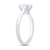 Thumbnail Image 1 of The Kiss Diamond Solitaire GSI Engagement Ring 1 ct tw Princess-cut Platinum (F/I1)