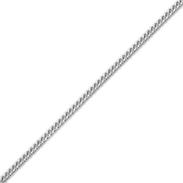 3.95mm Diamond-Cut Miami Cuban Curb Chain Necklace Solid Sterling Silver 22"