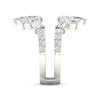 Thumbnail Image 3 of Lab-Grown Diamonds by KAY Marquise & Baguette-Cut Enhancer Ring 2-1/2 ct tw 14K White Gold