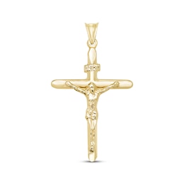Crucifix Charm 14K Yellow Gold