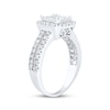 Thumbnail Image 2 of Adore Princess-Cut Multi-Diamond Engagement Ring 1 ct tw 10K White Gold