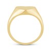 Thumbnail Image 2 of Polished Heart Signet Ring 10K Yellow Gold
