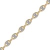 Thumbnail Image 2 of Men's Diamond Mariner Link Bracelet 1-1/4 ct tw 10K Yellow Gold 8.5"
