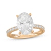 Thumbnail Image 1 of Neil Lane Artistry Oval-Cut Lab-Grown Diamond Engagement Ring 4-5/8 ct tw 14K Yellow Gold