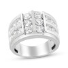 Thumbnail Image 1 of KAY Lab-Grown Diamonds Men's Multi-Row Ring 3 ct tw 10K Yellow White Gold