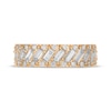 Thumbnail Image 3 of Neil Lane Artistry Men's Baguette & Round-Cut Lab-Grown Diamond Wedding Band 2 ct tw 14K Yellow Gold