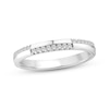 Thumbnail Image 1 of Adore Diamond Anniversary Ring 1/4 ct tw 10K White Gold