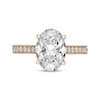 Thumbnail Image 3 of Neil Lane Artistry Heritage Oval-Cut Lab-Grown Diamond Engagement Ring 3-5/8 ct tw 14K Yellow Gold