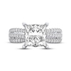 Thumbnail Image 3 of THE LEO Legacy Lab-Grown Diamond Princess-Cut Engagement Ring 3-1/2 ct tw 14K White Gold