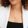 Thumbnail Image 1 of Heart Necklace Diamond Accents 10K Rose Gold