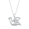 Thumbnail Image 0 of Unstoppable Love 1/20 ct tw Necklace Sterling Silver 18"