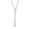 Thumbnail Image 0 of Diamond Necklace 1/15 ct tw Round-cut Sterling Silver 18"