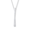 Thumbnail Image 1 of Diamond Necklace 1/15 ct tw Round-cut Sterling Silver 18"