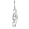 Thumbnail Image 1 of Unstoppable Love 1/10 ct tw Necklace Sterling Silver 18"