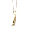 Thumbnail Image 2 of Diamond Tiara Necklace 1/15 ct tw Round-cut 10K Yellow Gold