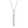 Thumbnail Image 1 of Diamond Necklace 1/6 Carat tw 10K Rose Gold
